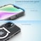 Remson Mag-X Magnetic Hybrid Protective Glitter Case Military Grade Protection Compatible For iPhone 14 Plus - Glitter
