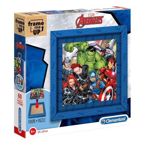 Clementoni 38801 Marvel Avengers Frame Me Up Puzzle 60 Pieces