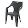 كوزموبلاست ديوك كرسي حديقة خارجي بأبعاد 57 × 55 × 81 سم - رمادي داكن IFOFGD050CG