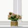 Aiwanto Flower vase Artificial Flowers With Vase  Decoration Home Decor Piece Tabletop Decoration(2Pcs)