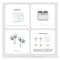 Amaya TK03 Sport True Wireless Earbuds White