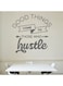Spoil Your Wall Quotes Design Wall Decals Grey 70x70cm