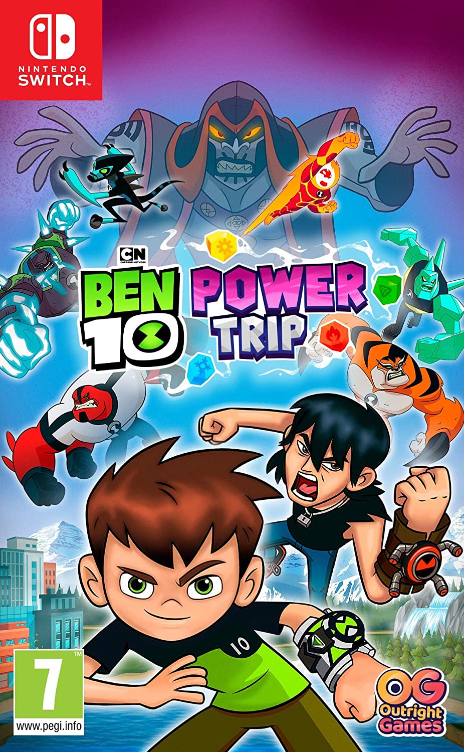 سوني بي إس 4 Sony Ps4 Ben 10 Power Trip