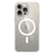 Apple Silicone Case Cover With MagSafe For iPhone 15 Pro Max Clear