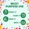Zoflora Multi Purpose Concentrated Disinfectant Spring Time 500ml