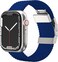 Amazing Thing Titan Weave Braided Band for Apple Watch Series 8/7 (45mm), Series 6/SE/5/4 (44mm) and 3/2/1 (42mm) - Blue
