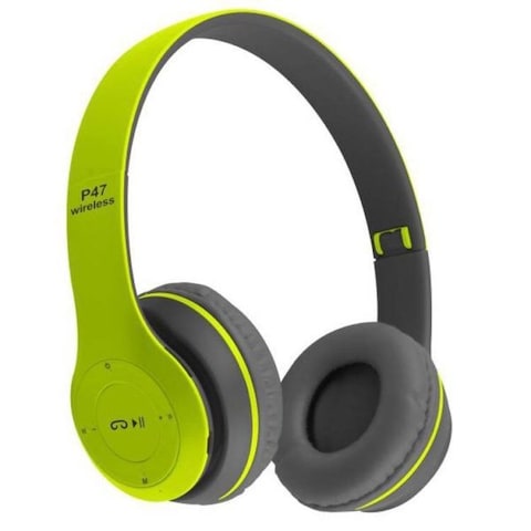P47 Wireless Bluetooth Headset Bluetooth Green
