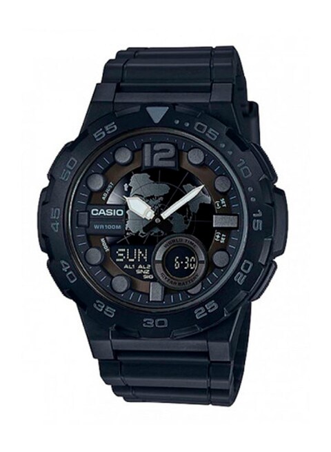 Casio Men s Anadigi Analog Digital Watch AEQ 100W 1BVEF Online Carrefour UAE