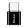 Baseus CAMOTG-01 Micro USB to USB Type-C Adapter - Black