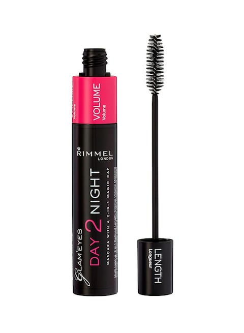 Buy Rimmel London Day 2 Night Mascara 9.5 ml Black in Saudi Arabia