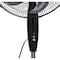 Krypton 16&quot; Stand Fan - 3 Speed, 6 Leaf Blade With Safety Grill, Adjustable Height &amp; Tilt Setting With 75 Degree Wide Oscillation, Ideal For Office, Home, Hospital &amp; More, 2 Years Warranty