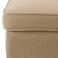 In House Chair Footstool Linen With Elegant Design - Light Beige - E3