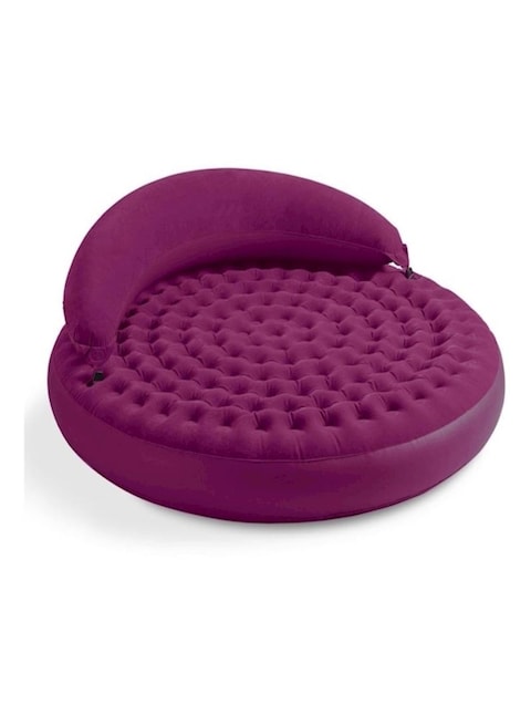 Intex - Daybed Lounge With Electric Pump Polyvinyl Chloride Purple 1930X711X711Millimeter