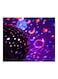 Generic Star Moon Sky Rotation Night Light Pink/White/Black 13X13X14.5cm