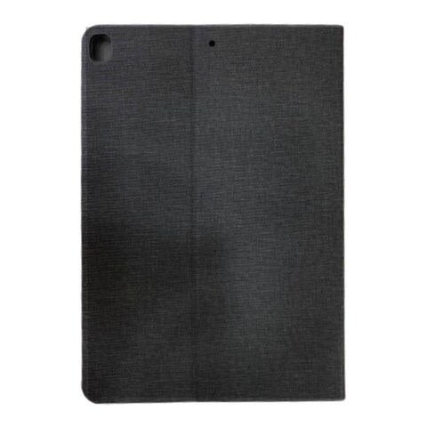 Protective Smart Flip Fabric Case Cover For Apple Ipad 10.2 Inch Black