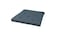 Chair pad, dark blue/striped42/35x40x4 cm