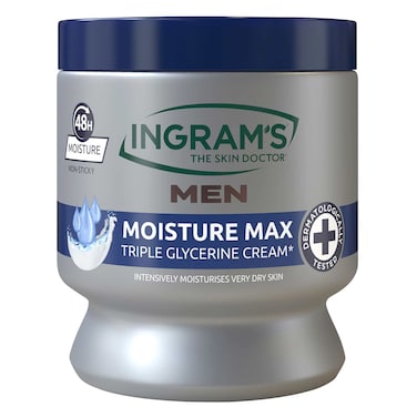 INGRAMS MEN&#39;S MOISTURE CREAM 450ML