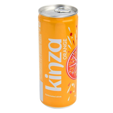 Kinza Orange Carbonated Soft Drink 185ml