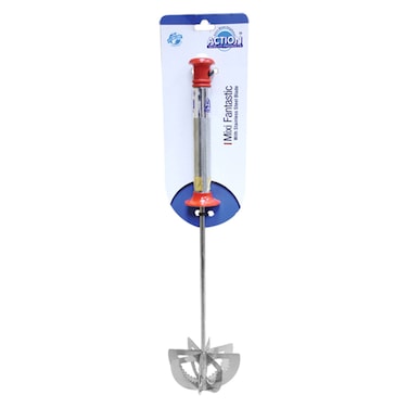 Action Mandira Easy Stainless Steel Mixi Fantastic Silver And Red