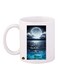 The Sea Printed Mug White/Grey/Blue Standard Size