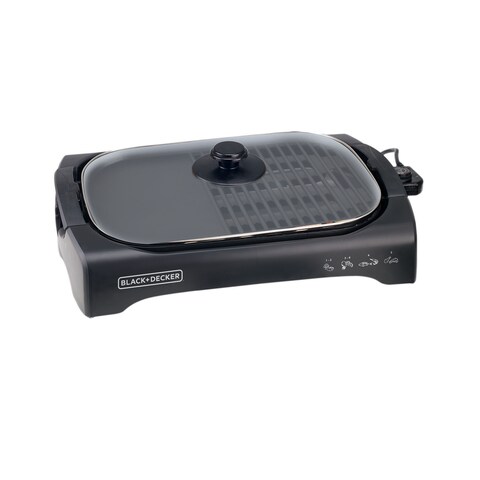 Black+Decker Health Grill - 2200 Watt - Black - LGM70