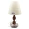 LC TABLE LAMP WITH SHADE 8&quot;
