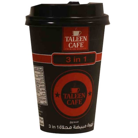 Taleen Caf&eacute; Instant Coffee Powder 3 In 1 Cup 30 Gram