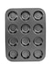 ROYALFORD 12 Cup Muffin Pan Black