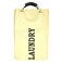 Laundry Hamper Bag Yellow 34x34x50cm