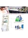 Generic 3-Tier Toilet Storage Rack Black
