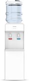 KROME Top Loading Water Dispenser, Hot and Cold Water 2 taps, Floor Standing, Made with SUS 304 Tank and Food-grade Silicone Gel Tube, White - KR-WDTL 2TW