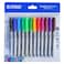 Maxi Creative Bullet Tip Permanent Markers MX-40-12A Multicolour 12 PCS