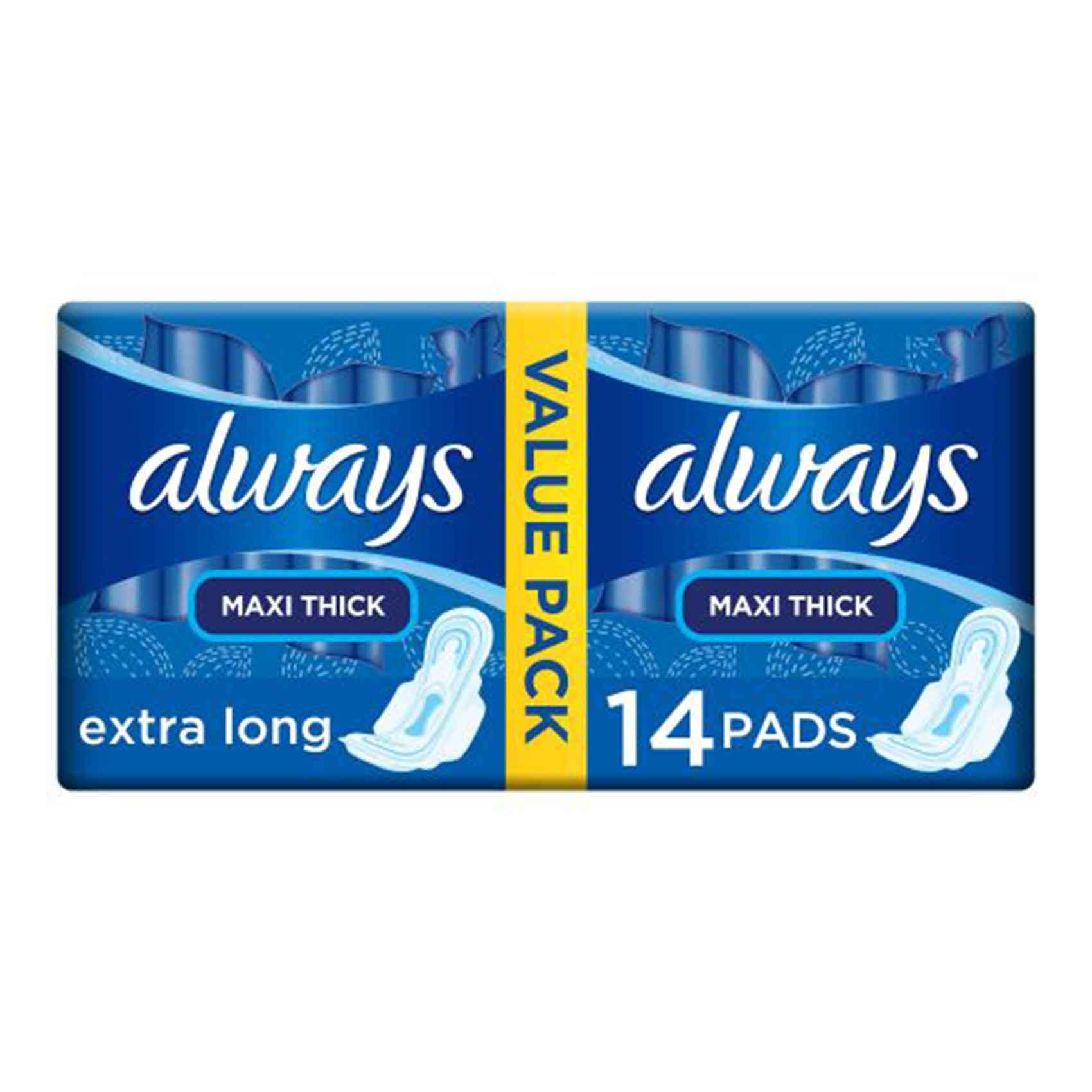 Always Maxi Thick E/Long Duo 14Pads