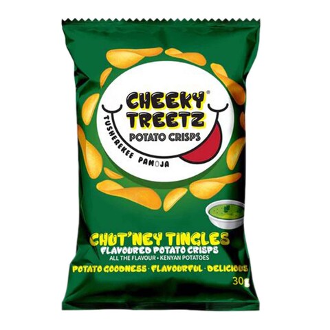 Cheeky Treetz Chutney P Crisps30G