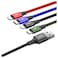 Baseus Fast 4-in-1 Cable For lightning(2)+Type-C+Micro 3.5A 1.2M Black