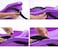 Outdoor Sports Plastic Skiing Boards Sand Board Snowboard With Rope For Double People,Sand Snow Sleds for Kids and Adult (Purple)