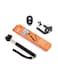 Generic - Extendable Handheld Selfie Stick With Bluetooth Shutter For Smartphone Black