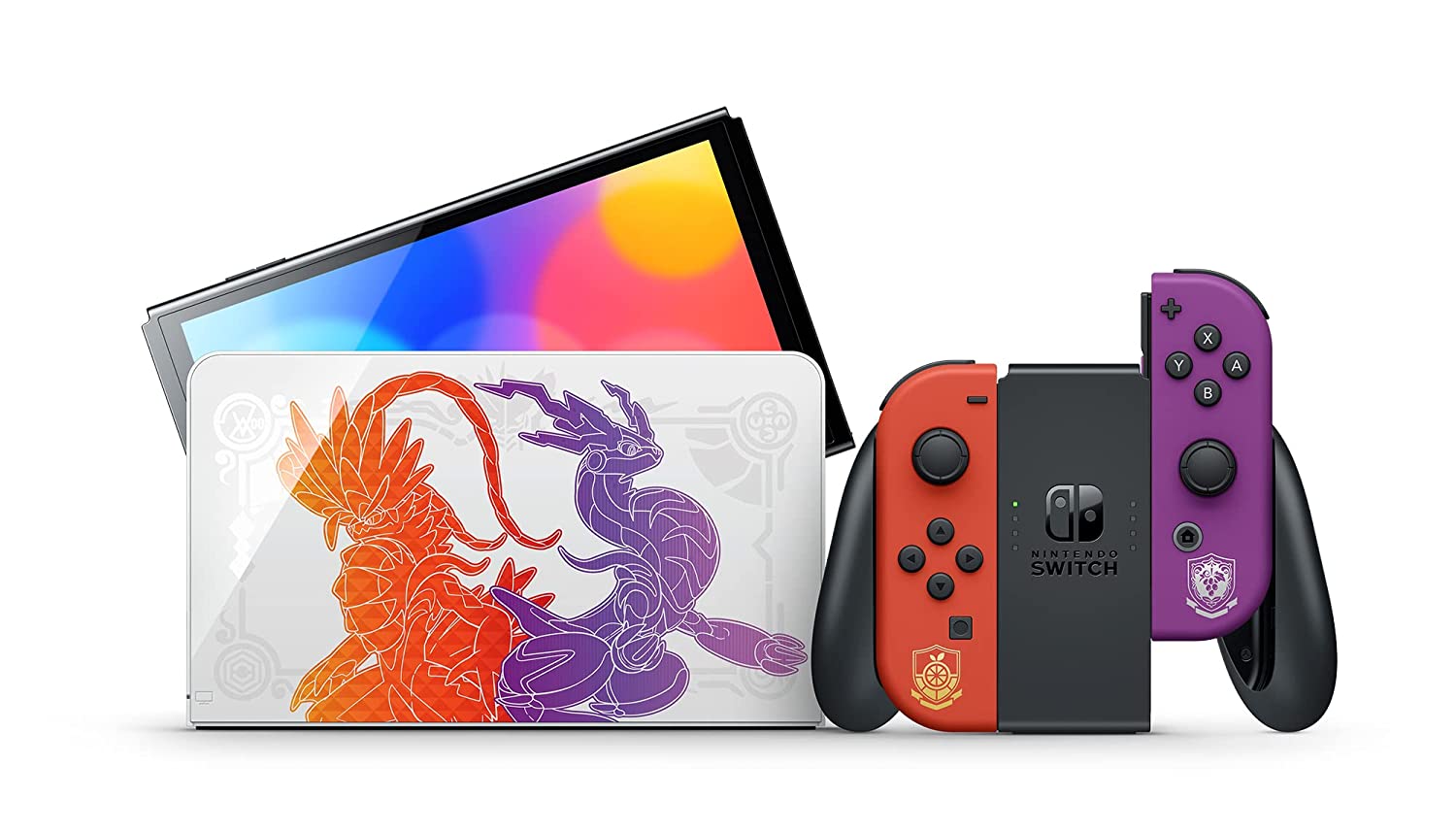 Nintendo Switch - OLED Model, Pok&eacute;mon Scarlet &amp; Violet Edition