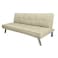 In House Sandi 2 In 1 Sofabed Velvet Upholstered - Light Beige