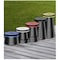 Travel Outdoor Seat Chair Portable Camping Seat Chair Foldable Seat Chair Travel Hiking(10Inch* 18inch) (Dark Blue)
