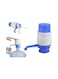 Generic Hand Press Pump Water Dispenser Blue/Grey