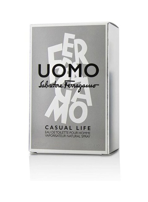 Salvatore Ferragamo Uomo Casual Life Eau De Toilette - 50ml