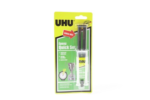 UHU EPOXY QS 14ML SYRINGE BLISTER