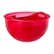 Lock and Lock Box - 8 Liter + Strainer - Red