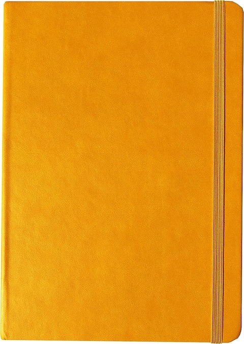 Collins A5 Legacy Feint Ruled Notebook - Bright Orange