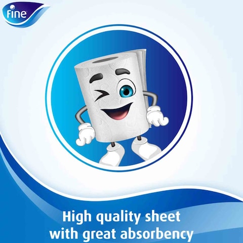 Fine Toilet Deluxe Tissues 150 Sheets 3 Ply 10 Rolls