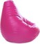 Luxe Decora PVC Bean Bag Cover Only (Medium, Pink)
