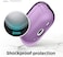 Elago Clear designed for AirPods Pro 2 case cover with Strap - Deep Purple