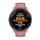 Garmin Forerunner 265S GPS Running Smartwatch, Black Bezel With Light Pink Case And Light Pink/Powder Grey Silicone Band, 010-02810-15