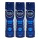 NIVEA MEN  Antiperspirant Spray for Men  Fresh Active Fresh Scent 150ml Pack of 3